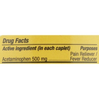 Pain Relief Geri-Care® 500 mg Strength Acetaminophen Caplet 1,000 per Bottle (M-633776)