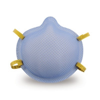 Particulate Respirator / Surgical Mask Moldex® Medical N95 Cup Elastic Strap X-Small Blue NonSterile ASTM Level 3 Adult (M-662547)