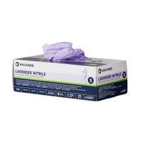 Exam Glove Halyard™ Lavender™ Small NonSterile Nitrile Standard Cuff Length Textured Fingertips Lavender Not Rated (M-678085)