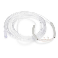 Nasal Cannula with Ear Cushions Low Flow Delivery Salter-Style® TLCannula™ Adult Curved Prong / NonFlared Tip (M-678549)