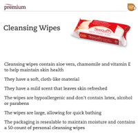 Personal Cleansing Wipe Tranquility® Soft Pack Scented 56 Count (M-695754)