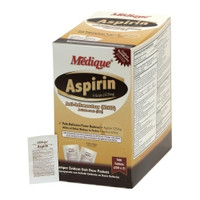 Pain Relief Medique® 325 mg Strength Aspirin Tablet 250 per Box (M-697508)