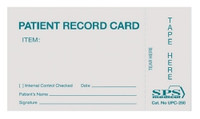 Sterilization Record Card Steam / EO Gas / Gas Plasma (M-706295)