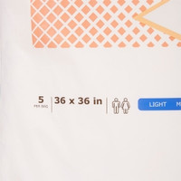 Disposable Underpad McKesson Ultra 36 X 36 Inch Fluff / Polymer Heavy Absorbency (M-724038)