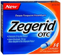 Antacid Zegerid OTC® 1100 mg - 20 mg Strength Capsule 14 per Box (M-724401)