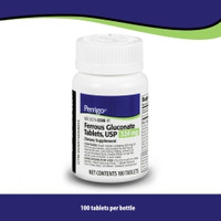 Mineral Supplement Perrigo Iron 324 mg Strength Tablet 100 per Bottle (M-734950)