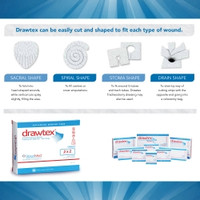 Hydroconductive Wound Dressing Drawtex® 2 X 2 Inch Square (M-761644)