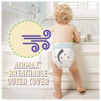 Unisex Baby Diaper Cuties® Size 6 Disposable Heavy Absorbency (M-763396)