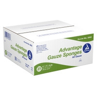 Gauze Sponge Advantage 2 X 2 Inch 200 per Pack NonSterile 8-Ply Square (M-763685)