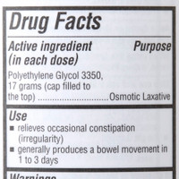 Laxative Geri-Care® Powder 8.3 oz. Polyethylene Glycol 3350 (M-798848)