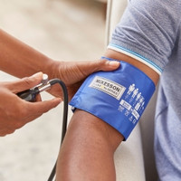 Reusable Blood Pressure Cuff and Bulb McKesson LUMEON™ 19 to 27 cm Arm Nylon Cuff Small Adult Cuff (M-803205)