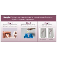 Other Infectious Disease Test Kit OraQuick® HCV Hepatitis C Test 25 Tests CLIA Waived (M-805502)