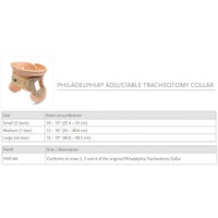 Rigid Cervical Collar Ossur® Philadelphia® Preformed Adult One Size Fits Most Two-Piece / Trachea Opening Adjustable Height 10 to 19 Inch Neck Circumference (M-812385)