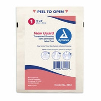 Transparent Film Dressing View Guard™ 6 X 8 Inch 2 Tab Delivery Rectangle Sterile (M-826662)