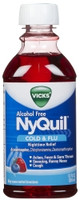 Cold and Cough Relief NyQuil® Cold & Flu 650 mg - 30 mg - 4 mg / 30 mL Strength Liquid 12 oz. (M-829816)