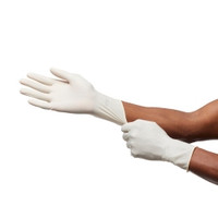 Surgical Glove GAMMEX® Non-Latex Sensitive Size 8 Sterile Polychloroprene Standard Cuff Length Micro-Textured Cream Chemo Tested (M-833676)