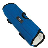 Elbow Support One Size Fits Most Hook and Loop Strap Fastening Blue (M-834857)