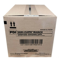 Sani-Cloth® Bleach Surface Disinfectant Cleaner Premoistened Germicidal Manual Pull Wipe 65 Count Canister Chlorine Scent NonSterile (M-835086) Sani-Cloth® Bleach Surface Disinfectant Cleaner Premoistened Germicidal Manual Pull Wipe 65 Count Canister Chlorine Scent NonSterile (M-835086)