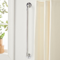 Wall Grab Bar drive™ Chrome Finish Knurled Steel (M-839763)