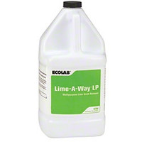 Lime-A-Way® Hard Water / Lime Scale Remover Acid Based Manual Pour Liquid 1 gal. Jug Unscented NonSterile (M-861047)