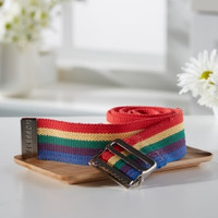 Gait Belt McKesson 60 Inch Length Rainbow Design (M-864688)