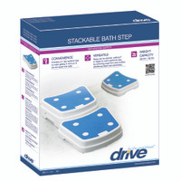 Bath Step drive™ 1 Step Plastic Frame 4 Inch Step Height (M-866374) Bath Step drive™ 1 Step Plastic Frame 4 Inch Step Height (M-866374)