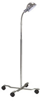 Gooseneck Exam Light Floor Standing Incandescent 60 Watt Chrome (M-889537)