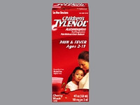 Children's Pain Relief Children's Tylenol® 160 mg / 5 mL Strength Acetaminophen Oral Suspension 4 oz. (M-890296)