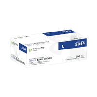 Exam Glove PremierPro™ Plus Large NonSterile Nitrile Standard Cuff Length Textured Fingertips Blue Chemo Tested (M-897351)