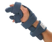 Resting Hand Splint SoftPro™ Functional Fabric Left Hand Blue Large (M-897757)