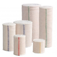 Elastic Bandage Cardinal Health™ 6 Inch X 15 Yard Double Hook and Loop Closure White NonSterile Standard Compression (M-897900)