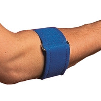 Elbow Support One Size Fits Most Hook and Loop Closure Tennis Elbow Elbow 7 to 15 Inch Forearm Circumference Royal Blue (M-902637)