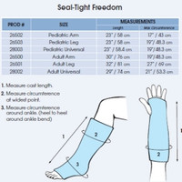 Full Leg Cast Protector SEAL-TIGHT® Polyvinyl 32 Inch (M-938111)