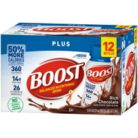 Oral Supplement Boost Plus® Rich Chocolate Flavor Liquid 8 oz. Bottle (M-983719)