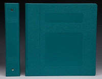 Binder Titan 3 Ring Teal 300 Sheets Side Opening (M-988711)