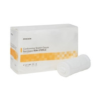 Conforming Bandage McKesson 4 Inch X 4-1/10 Yard 12 per Pack NonSterile Roll Shape (M-993034)