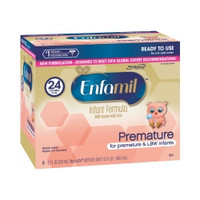 Infant Formula Enfamil® Premature 24 Cal Unflavored 2 oz. Nursette Bottle Liquid Milk-Based Premature (M-995009)