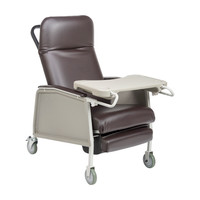 3 Position Heavy Duty Bariatric Geri Chair Recliner, Chocolate 3 Position Heavy Duty Bariatric Geri Chair Recliner, Chocolate
