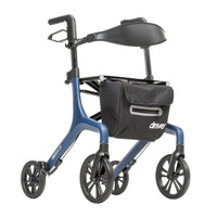 AeroWalk Ultra-Lite Rollator Rolling Walker, Blue AeroWalk Ultra-Lite Rollator Rolling Walker, Blue