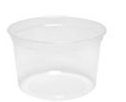 Food Container Solo® Clear Single Use Plastic  (500/CS)