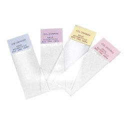Microscope Slide Colormark™ 25 X 75 X 1 mm White End  (1440/CS)