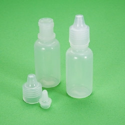 Dropper Bottle, Sterile 15 mL Natural  (1/EA)