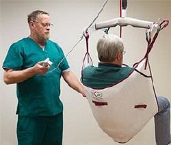 Disposable Sling With Head Support X-Large 250 to 450 lbs. Weight Capacity  (1/EA)