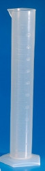 Graduated Cylinder Pentagonal Base Polypropylene 1,000 mL (32 oz.)  (1/EA)