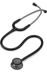 Classic Stethoscope 3M™ Littmann® Classic II™ Black 1-Tube 27 Inch Tube Double-Sided Chestpiece  (1/EA)