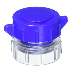 Pill Crusher Hand Operated Blue / White  (1/EA)