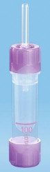 Microvette® 100 Capillary Blood Collection Tube K3 EDTA Additive 10.8 X 46.6 mm 100 µL Violet Screw Cap Polypropylene Tube  (1000/CS)