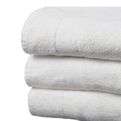 Bath Towel 22 X 44 Inch White  (12/DZ)