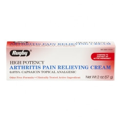Topical Pain Relief Major® 0.075% Strength Capsaicin Cream 2 oz.  (1/EA)