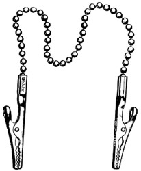 CLIP, ALLIGATOR NAPKIN 18"  (1/EA)